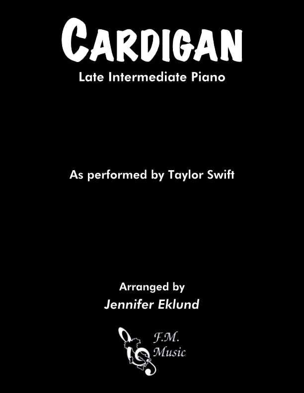 Cardigan (Late Intermediate Piano)